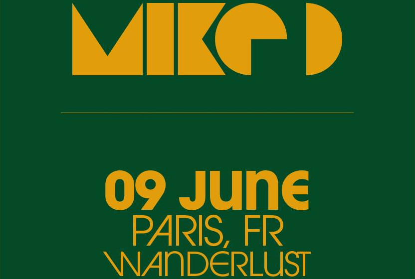 Mike D en concert